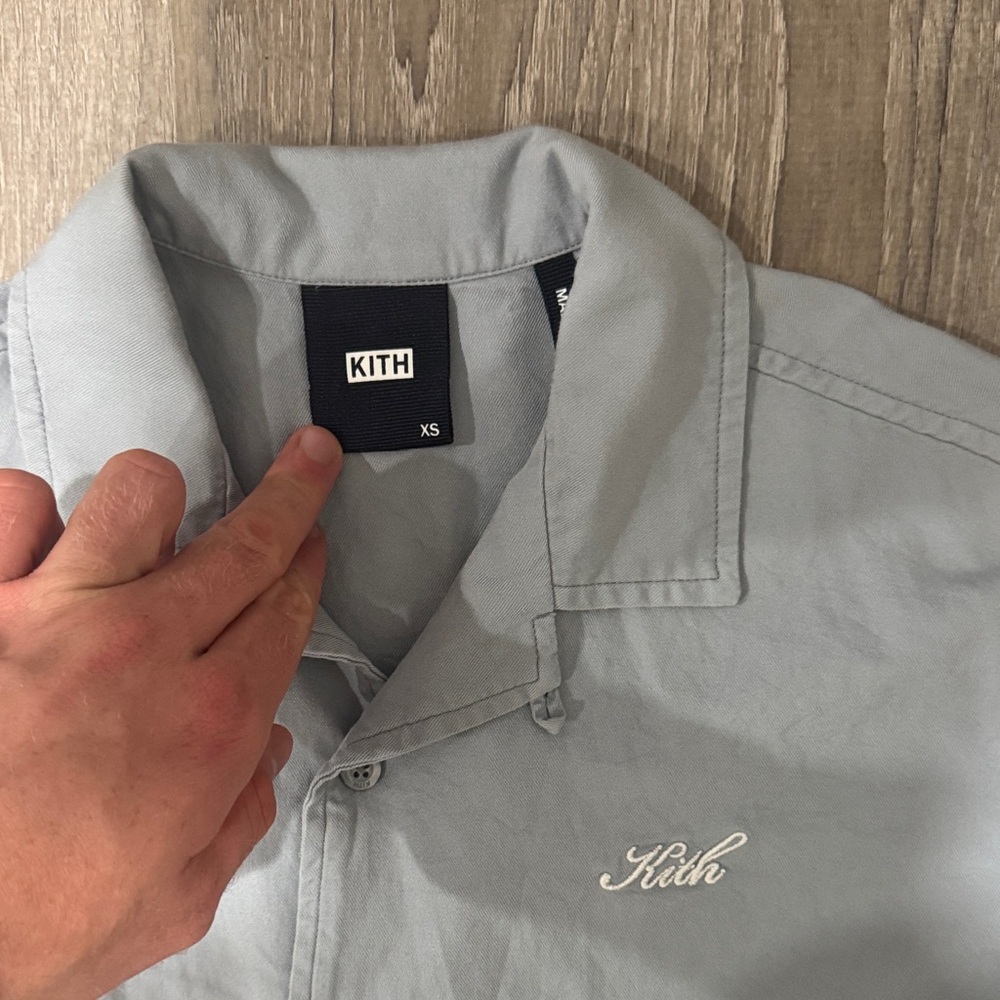 Kith Light Gray Button-Up Shirt - Picture 2 of 3